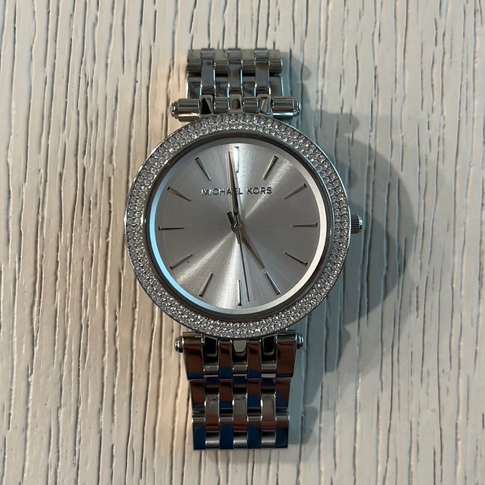 Michael Kors Darci 3 Hand Watch with Glitz Accents